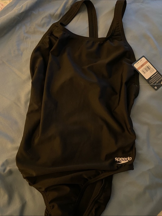 Speedo Other - Speedo Black Tank One-Piece Swimsuit